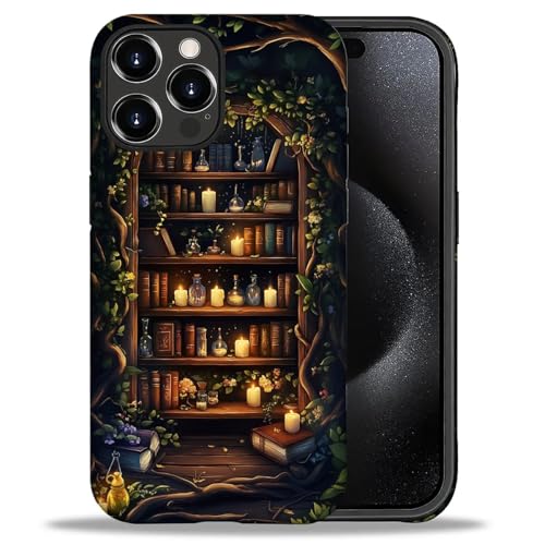 artslion 2 in 1 Cute Hülle für iPhone 16 Pro 6.3 Zoll, Stoßfest FallSchutz Handyhülle Waldbuchhaus Sturzschutz Case artslion 2 in 1 Cute Hülle für iPhone 16 Pro 6.3 Zoll, Stoßfest FallSchutz Handyhülle Waldbuchhaus Sturzschutz Case von artslion