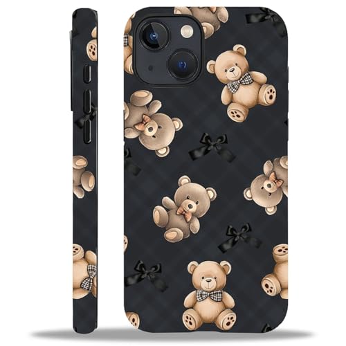 artslion Aesthetic Hülle für iPhone 15 mit Muster, Stoßfest & Kratzfest Anti-Rutsch Schutzhülle Teddybär Design artslion Aesthetic Hülle für iPhone 15 mit Muster, Stoßfest & Kratzfest Anti-Rutsch Schutzhülle Teddybär Design von artslion
