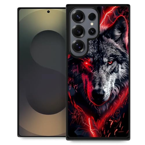 artslion Kompatibel mit Samsung Galaxy S25 Ultra Hülle Schwarz Runde Anti-Rutsch stoßfest Handyhülle -Flammender Drache Muster artslion Kompatibel mit Samsung Galaxy S25 Ultra Hülle Schwarz Runde Anti-Rutsch stoßfest Handyhülle -Flammender Drache Muster von artslion