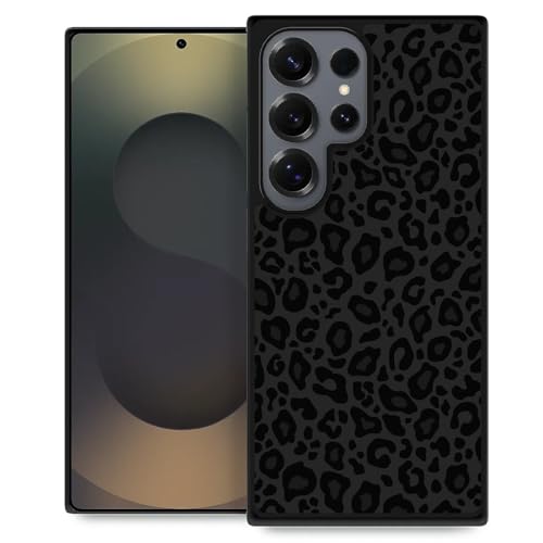 artslion Kompatibel mit Samsung Galaxy S25 Ultra Hülle Schwarz Runde Anti-Rutsch stoßfest Handyhülle -Schwarzer Leopard Muster artslion Kompatibel mit Samsung Galaxy S25 Ultra Hülle Schwarz Runde Anti-Rutsch stoßfest Handyhülle -Schwarzer Leopard Muster von artslion