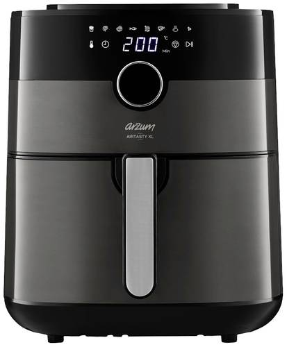 Arzum AR2074-G Heißluft-Fritteuse Timerfunktion, Überhitzungsschutz Silber, Schwarz Arzum AR2074-G Heißluft-Fritteuse Timerfunktion, Überhitzungsschutz Silber, Schwarz von arzum