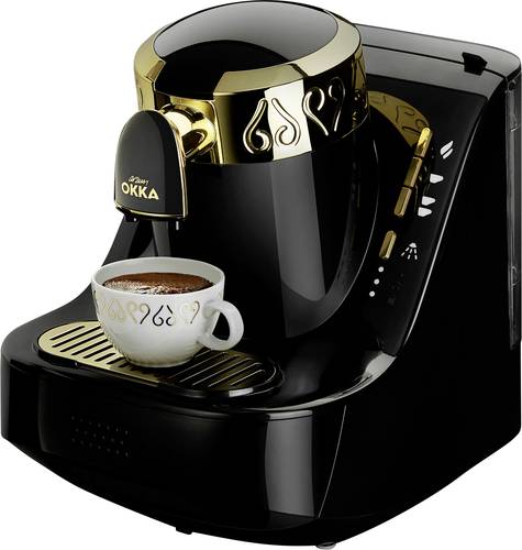Arzum OK008-B Mokka-Kaffeemaschine Gold, Schwarz Fassungsvermögen Tassen=2 von arzum