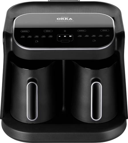 Arzum Okka Grandio Duo Mokka-Kaffeemaschine Schwarz-Chrom Fassungsvermögen Tassen=10 Display Arzum Okka Grandio Duo Mokka-Kaffeemaschine Schwarz-Chrom Fassungsvermögen Tassen=10 Display von arzum