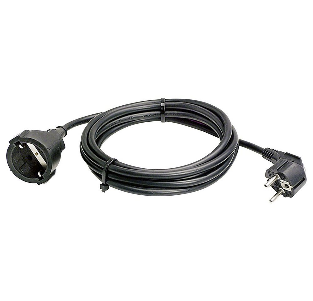 as - Schwabe AS Schwabe 50202 Strom Verlängerungskabel 16 A Schwarz 2.00 m H05VV-F Verlängerungskabel, (200.00 cm) von as - Schwabe
