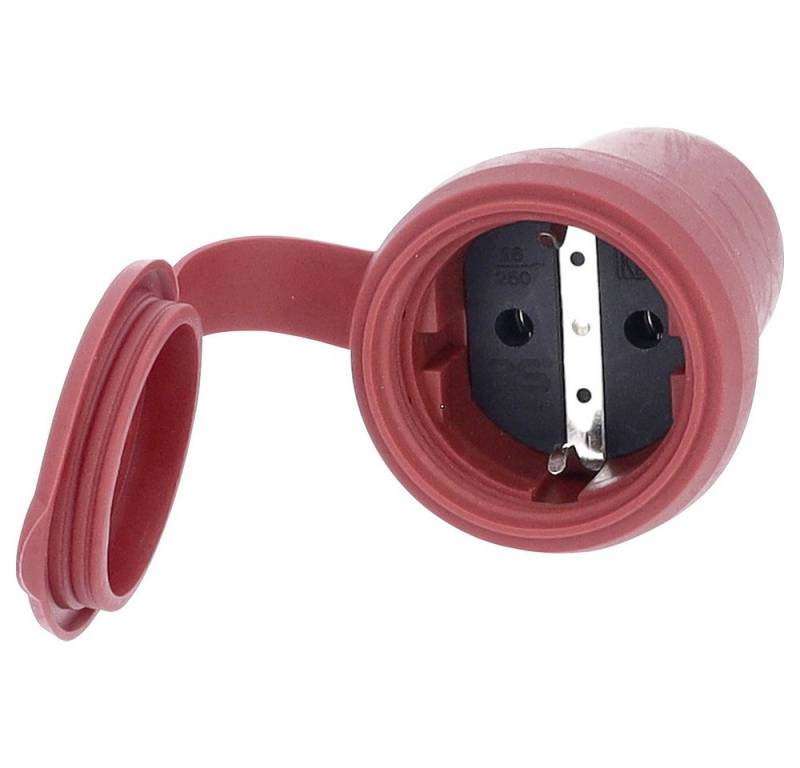 as - Schwabe AS Schwabe 62291 Vollgummi-Kupplung 230 V Rot Steckernetzteil von as - Schwabe