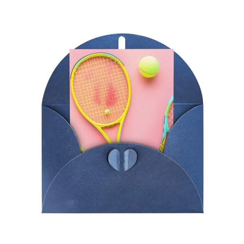 Lustige Tennisschläger und Tennisbälle, „Ich denke an dich-Grußkarten mit einzigartigen Designs und inspirierenden Worten, die Ermutigungskarten zum Versenden an einen engen Freund, Verwandten oder Lustige Tennisschläger und Tennisbälle, „Ich denke an dich-Grußkarten mit einzigartigen Designs und inspirierenden Worten, die Ermutigungskarten zum Versenden an einen engen Freund, Verwandten oder von asbwuo