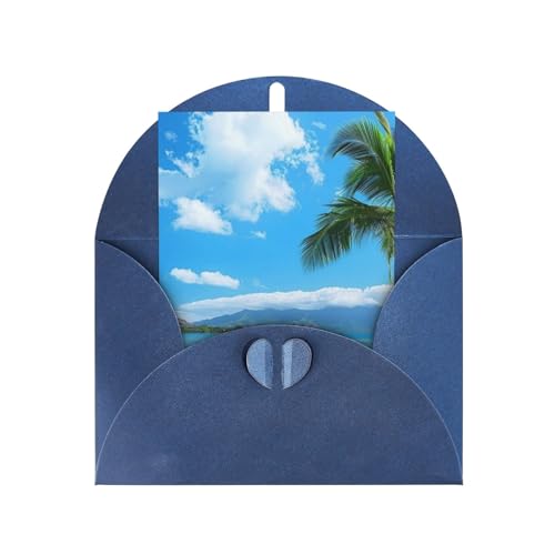 Tropische Palme, Hawaii-Strand, „Ich denke an dich-Grußkarten mit einzigartigen Designs und inspirierenden Worten, die Ermutigungskarten zum Versenden an einen engen Freund, Verwandten oder Liebsten Tropische Palme, Hawaii-Strand, „Ich denke an dich-Grußkarten mit einzigartigen Designs und inspirierenden Worten, die Ermutigungskarten zum Versenden an einen engen Freund, Verwandten oder Liebsten von asbwuo