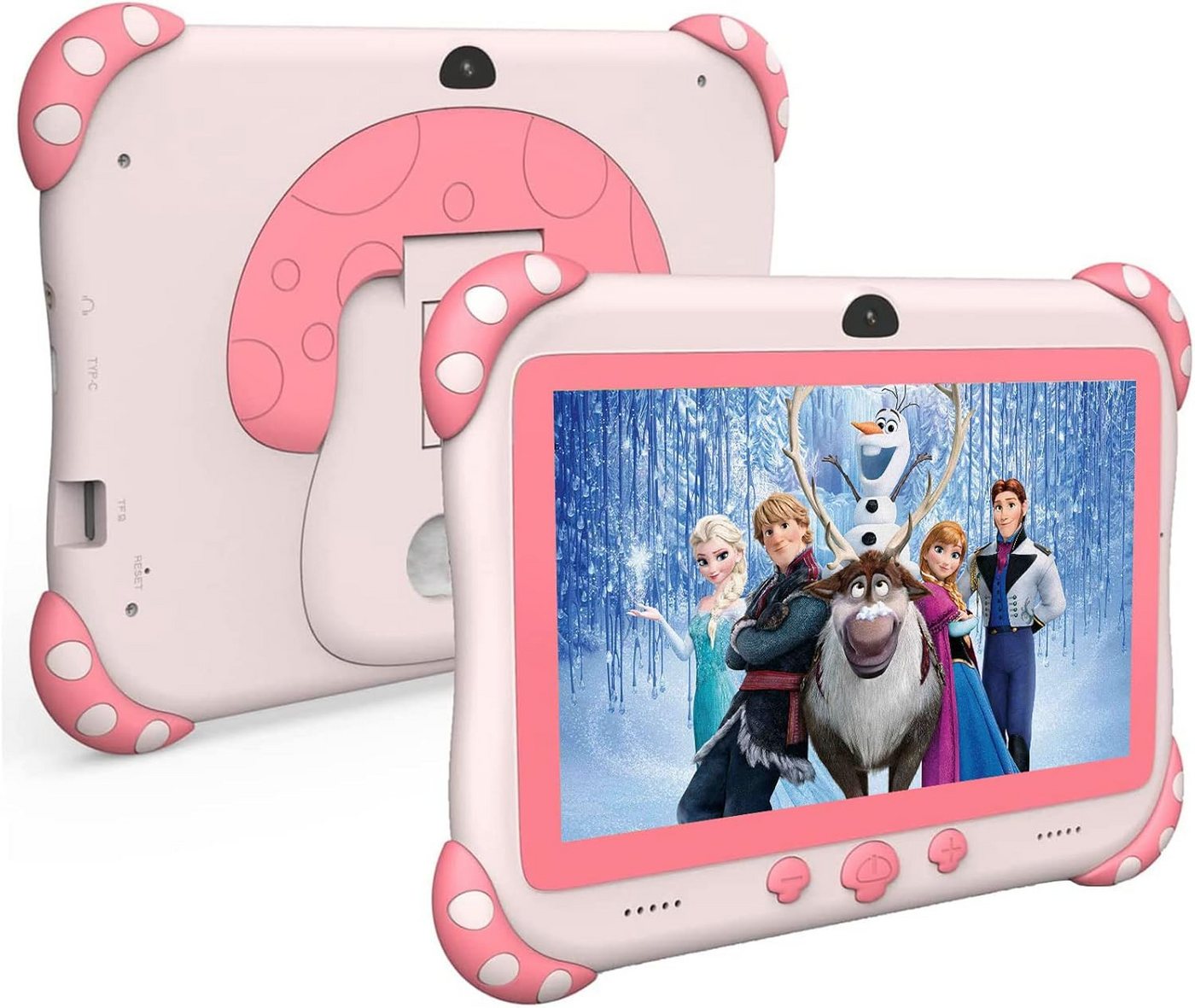 ascrecem für Kinder mit WiFi Dual Kamera Bluetooth,Kindersicherung,Quad Core Tablet (7", 32 GB, Android, mit HD-Display,WiFi, Kindersicherung, vorinstallierte Kindersoftware) von ascrecem