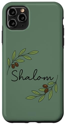 Shalom Olivenzweig, biblisches Friedens-Design Hülle für iPhone 11 Pro Max Shalom Olivenzweig, biblisches Friedens-Design Hülle für iPhone 11 Pro Max von ass