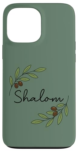 Shalom Olivenzweig, biblisches Friedens-Design Hülle für iPhone 13 Pro Max Shalom Olivenzweig, biblisches Friedens-Design Hülle für iPhone 13 Pro Max von ass