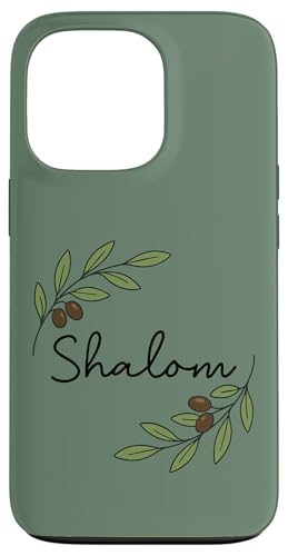 Shalom Olivenzweig, biblisches Friedens-Design Hülle für iPhone 13 Pro Shalom Olivenzweig, biblisches Friedens-Design Hülle für iPhone 13 Pro von ass