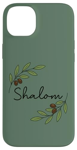 Shalom Olivenzweig, biblisches Friedens-Design Hülle für iPhone 14 Plus Shalom Olivenzweig, biblisches Friedens-Design Hülle für iPhone 14 Plus von ass