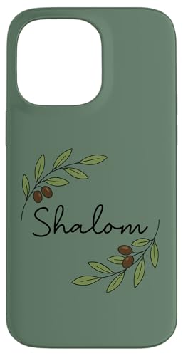 Shalom Olivenzweig, biblisches Friedens-Design Hülle für iPhone 14 Pro Max Shalom Olivenzweig, biblisches Friedens-Design Hülle für iPhone 14 Pro Max von ass