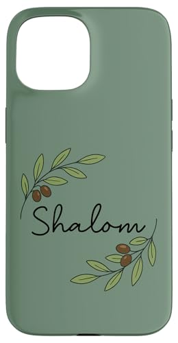Shalom Olivenzweig, biblisches Friedens-Design Hülle für iPhone 15 Shalom Olivenzweig, biblisches Friedens-Design Hülle für iPhone 15 von ass