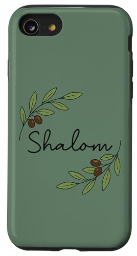 Shalom Olivenzweig, biblisches Friedens-Design Hülle für iPhone SE (2020) / 7 / 8 von ass