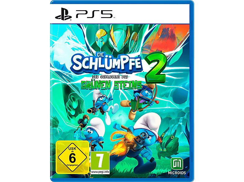 Die Schlümpfe 2: Der Gefangene des grünen Steins - [PlayStation 5] von astragon/Microids
