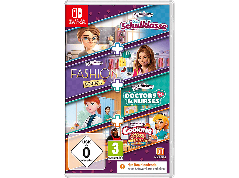 My Universe: 4in1 Quadripack - [Nintendo Switch] von astragon/Microids