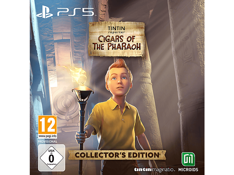 Tim und Struppi - Die Zigarren des Pharaos Collectors Edition [PlayStation 5] von astragon/Microids