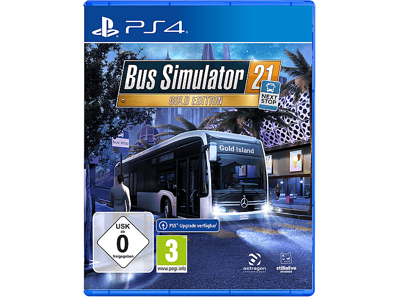 Bus Simulator 21 Next Stop - Gold Edition [PlayStation 4] von astragon/Still Alive