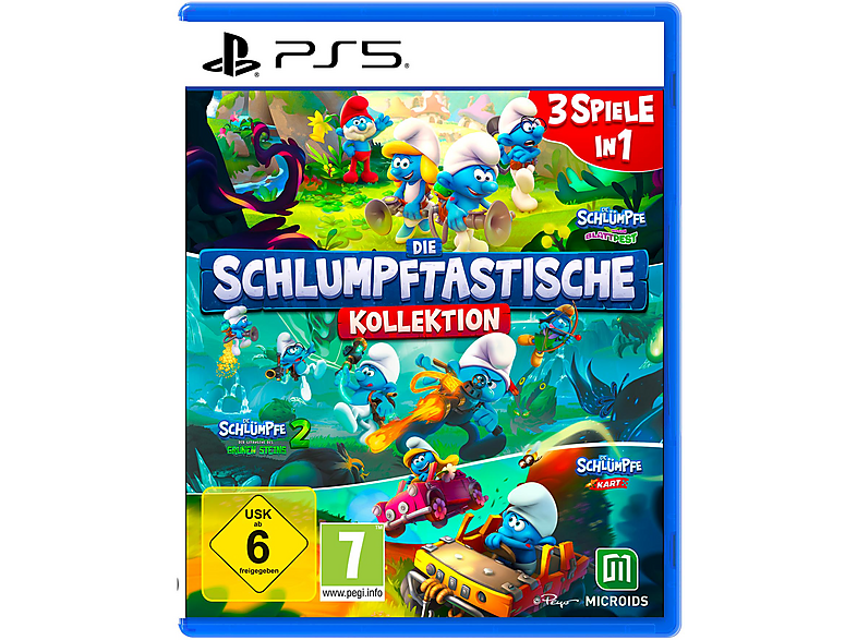 Die Schlumpftastische Kollektion 3in1 - [PlayStation 5] von astragon / Microids