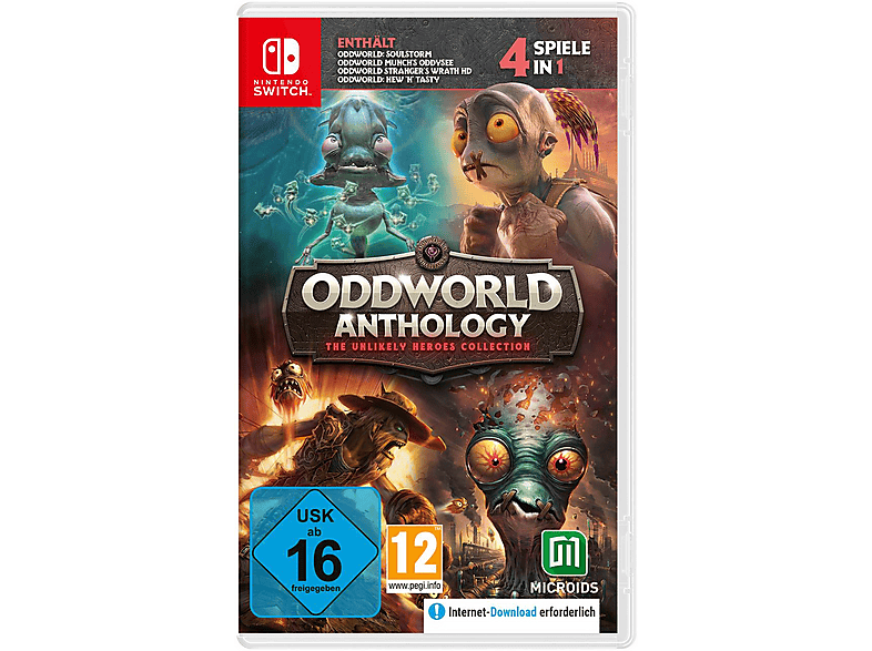 Oddworld Anthology: The Unlikely Heroes Collection - [Nintendo Switch] von astragon / Microids