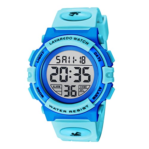 aswan watch Digitaluhr Kinder Jungen mit Wecker,Stoppuhr,LED Licht,Datum-Sport Armbanduhr mit Silikonarmband-M aswan watch Digitaluhr Kinder Jungen mit Wecker,Stoppuhr,LED Licht,Datum-Sport Armbanduhr mit Silikonarmband-M von aswan watch