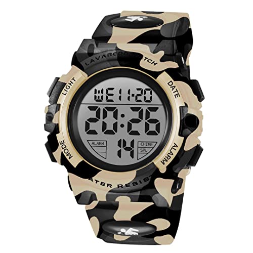 aswan watch Digitaluhr Kinder Jungen mit Wecker,Stoppuhr,LED Licht,Datum-Sport Armbanduhr mit Silikonarmband-M aswan watch Digitaluhr Kinder Jungen mit Wecker,Stoppuhr,LED Licht,Datum-Sport Armbanduhr mit Silikonarmband-M von aswan watch