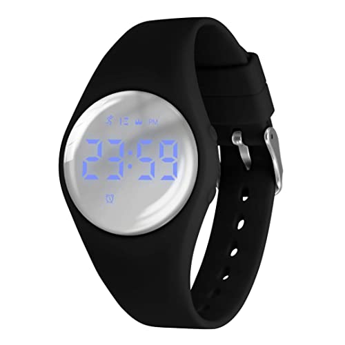 aswan watch Digitaluhr Kinder Mädchen Jungen mit Schrittzähler,Wecker,Stoppuhr, Licht,Datum-Sport Armbanduhr ohne App und Handy mit Silikonarmband von aswan watch