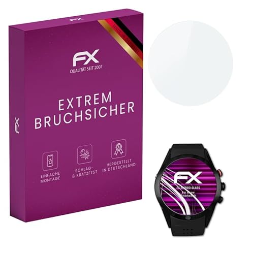 atFoliX Glasfolie kompatibel mit Arrow Smartwatch Panzerfolie, 9H Hybrid-Glass FX Schutzpanzer Folie atFoliX Glasfolie kompatibel mit Arrow Smartwatch Panzerfolie, 9H Hybrid-Glass FX Schutzpanzer Folie von atFoliX