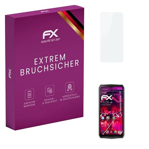 atFoliX Glasfolie kompatibel mit Blackview BV9100 Panzerfolie, 9H Hybrid-Glass FX Schutzpanzer Folie atFoliX Glasfolie kompatibel mit Blackview BV9100 Panzerfolie, 9H Hybrid-Glass FX Schutzpanzer Folie von atFoliX