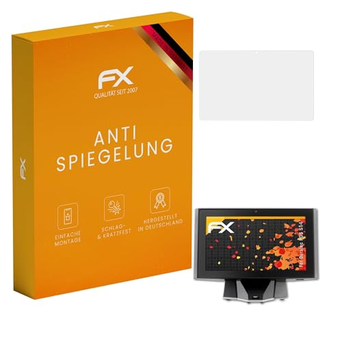 atFoliX Panzerfolie kompatibel mit Duratec POS S14 Schutzfolie, entspiegelnde und stoßdämpfende FX Folie (2X) von atFoliX