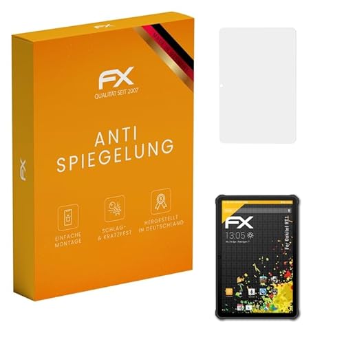 atFoliX Panzerfolie kompatibel mit Oukitel RT1 Schutzfolie, entspiegelnde und stoßdämpfende FX Folie (2X) von atFoliX