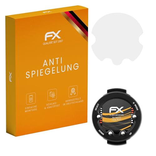atFoliX Panzerfolie kompatibel mit Suunto Zoop Novo Schutzfolie, entspiegelnde und stoßdämpfende FX Folie (3X) von atFoliX
