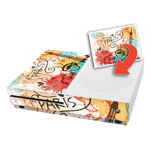 atFoliX Personalisierbare Designfolie kompatibel mit Microsoft Xbox One S - gestalte deinen Skin Aufkleber im Custom-Konfigurator einfach selbst atFoliX Personalisierbare Designfolie kompatibel mit Microsoft Xbox One S - gestalte deinen Skin Aufkleber im Custom-Konfigurator einfach selbst von atFoliX