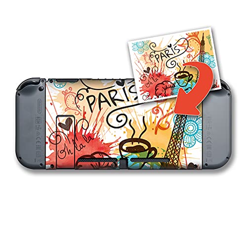 atFoliX Personalisierbare Designfolie kompatibel mit Nintendo Switch - gestalte deinen Skin Aufkleber im Custom-Konfigurator einfach selbst atFoliX Personalisierbare Designfolie kompatibel mit Nintendo Switch - gestalte deinen Skin Aufkleber im Custom-Konfigurator einfach selbst von atFoliX
