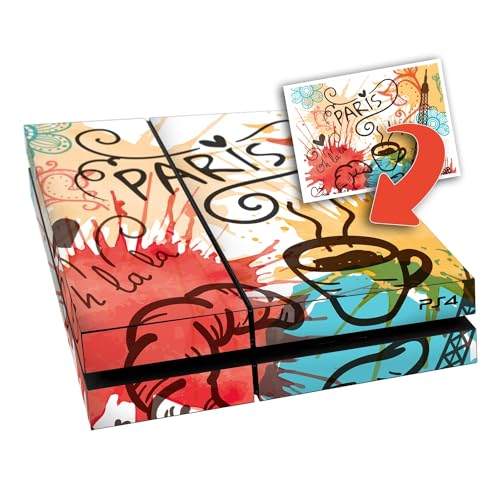atFoliX Personalisierbare Designfolie kompatibel mit Sony Playstation 4 - gestalte deinen Skin Aufkleber im Custom-Konfigurator einfach selbst atFoliX Personalisierbare Designfolie kompatibel mit Sony Playstation 4 - gestalte deinen Skin Aufkleber im Custom-Konfigurator einfach selbst von atFoliX