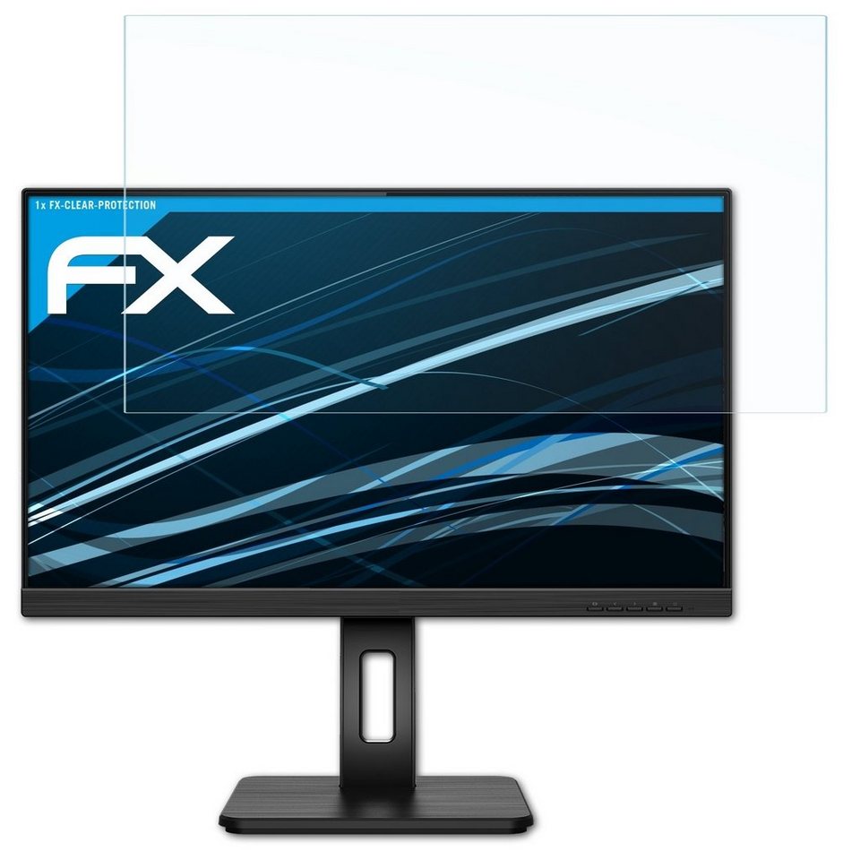 atFoliX Schutzfolie Displayschutz für AOC Q24P2Q, Ultraklar und hartbeschichtet von atFoliX