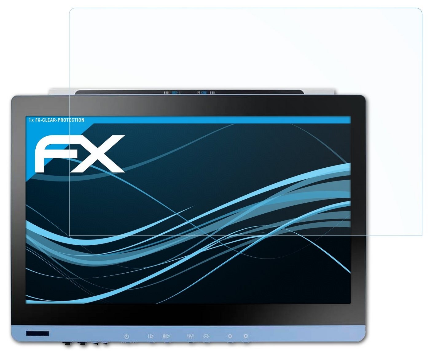 atFoliX Schutzfolie Displayschutz für Advantech POC-621, Ultraklar und hartbeschichtet von atFoliX