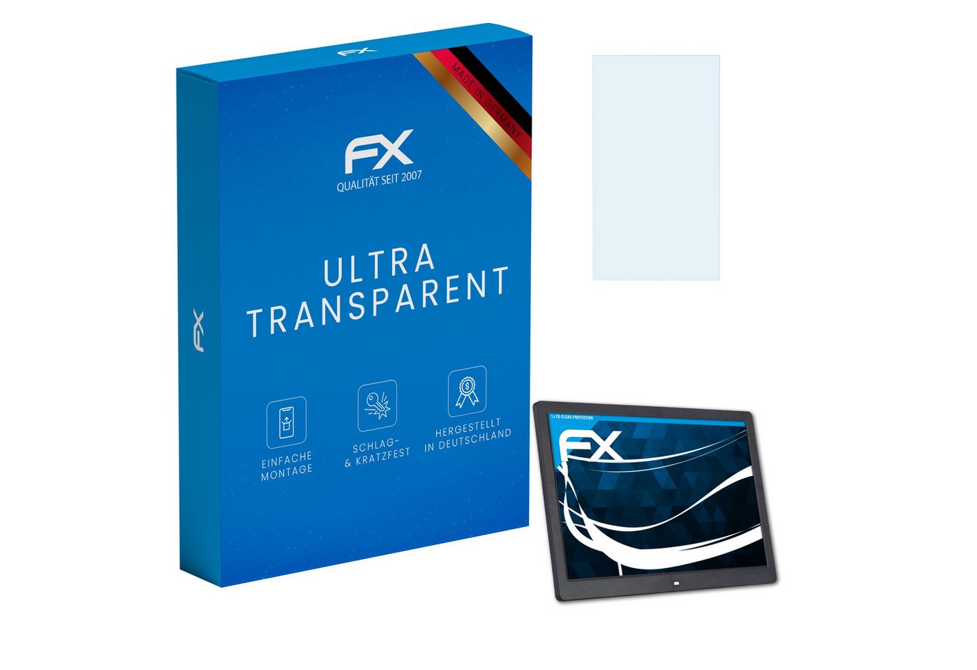 atFoliX Schutzfolie Displayschutz für Andoer 15.6 Zoll 1280x800, Ultraklar und hartbeschichtet atFoliX Schutzfolie Displayschutz für Andoer 15.6 Zoll 1280x800, Ultraklar und hartbeschichtet von atFoliX