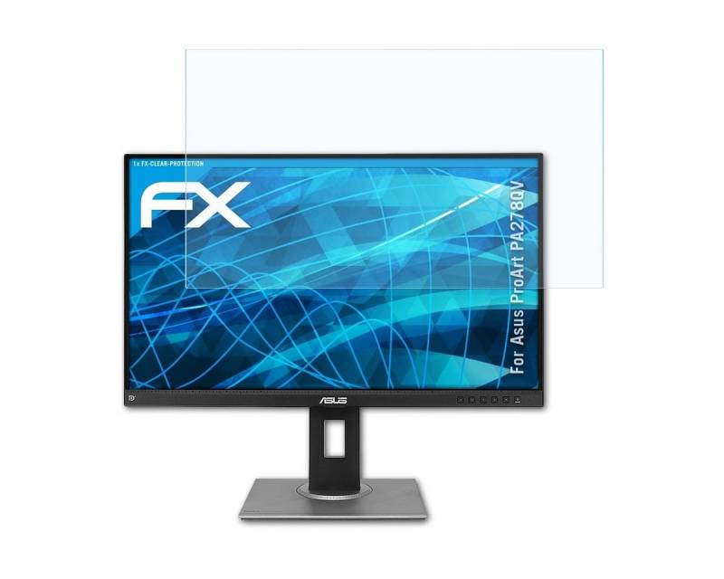 atFoliX Schutzfolie Displayschutz für Asus ProArt PA278QV, Ultraklar und hartbeschichtet von atFoliX