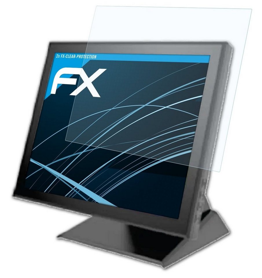 atFoliX Schutzfolie Displayschutz für Custom MT15, (2 Folien), Ultraklar und hartbeschichtet von atFoliX