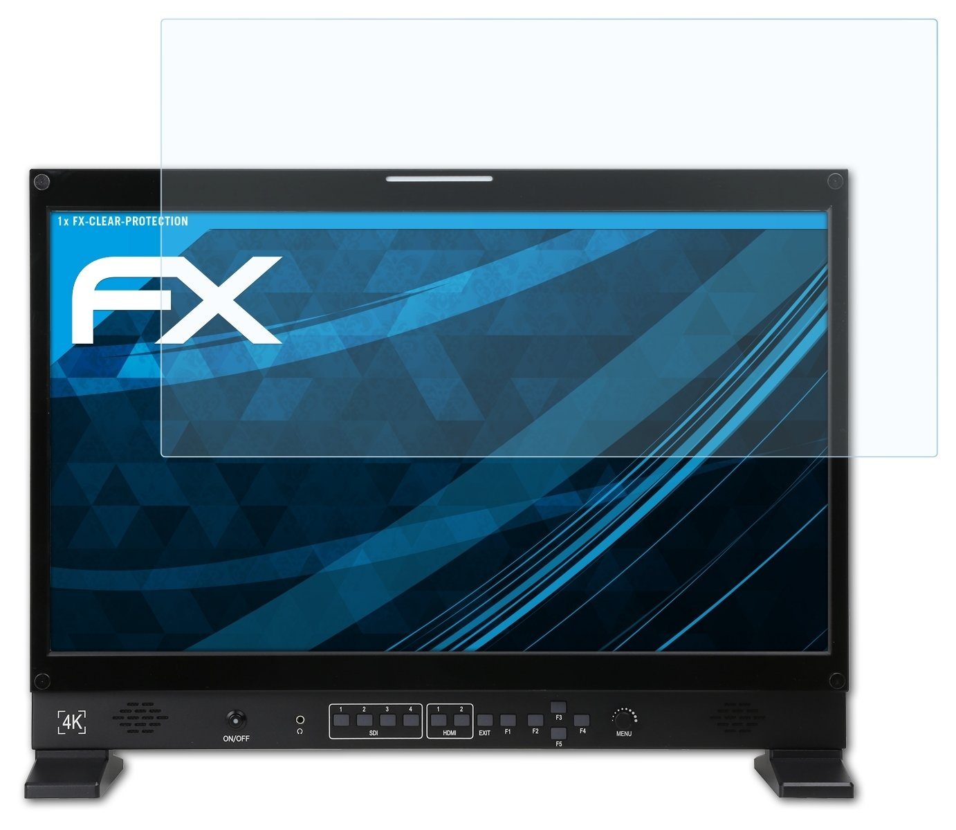 atFoliX Schutzfolie Displayschutz für Desview S24-HDR, Ultraklar und hartbeschichtet von atFoliX