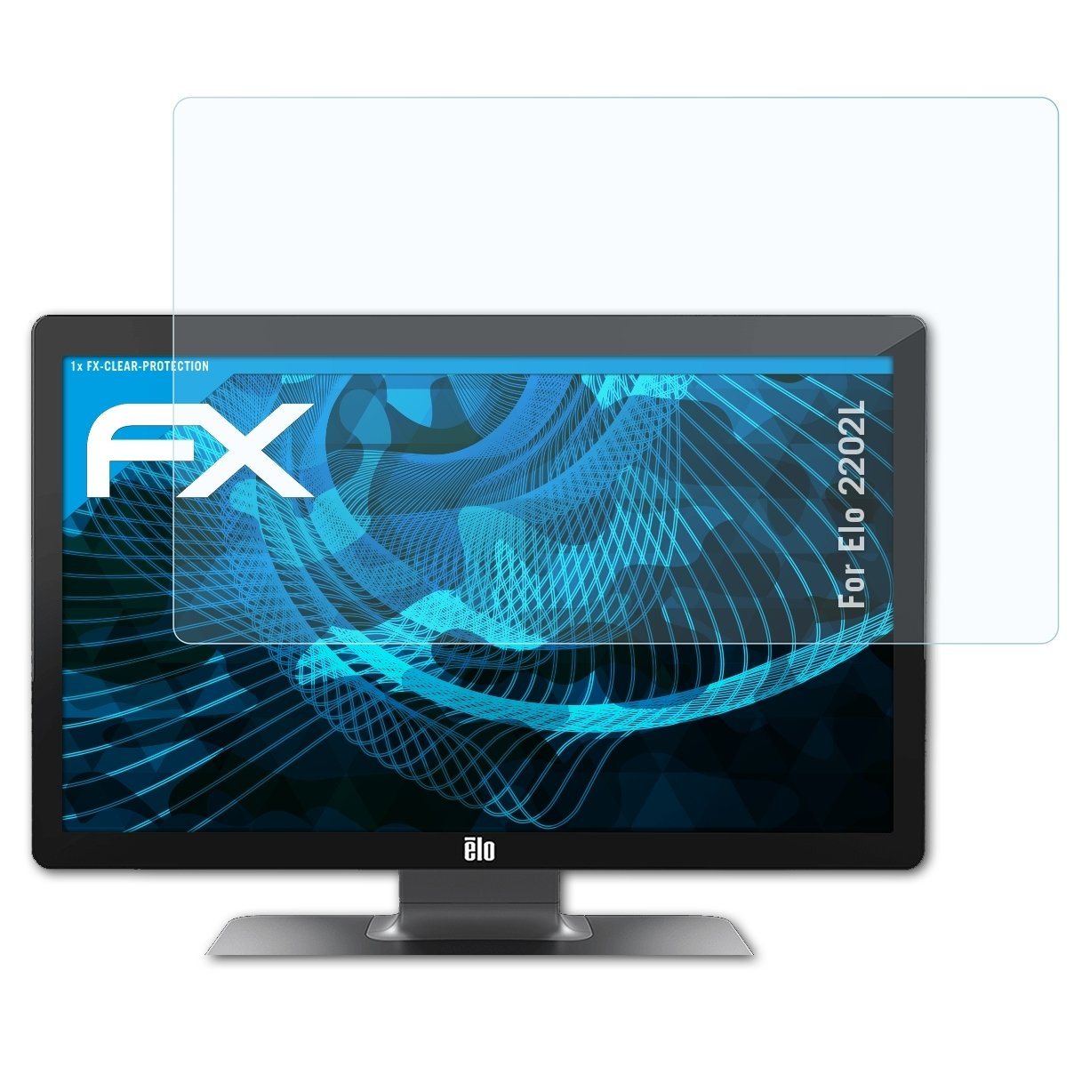 atFoliX Schutzfolie Displayschutz für Elo 2202L, Ultraklar und hartbeschichtet von atFoliX