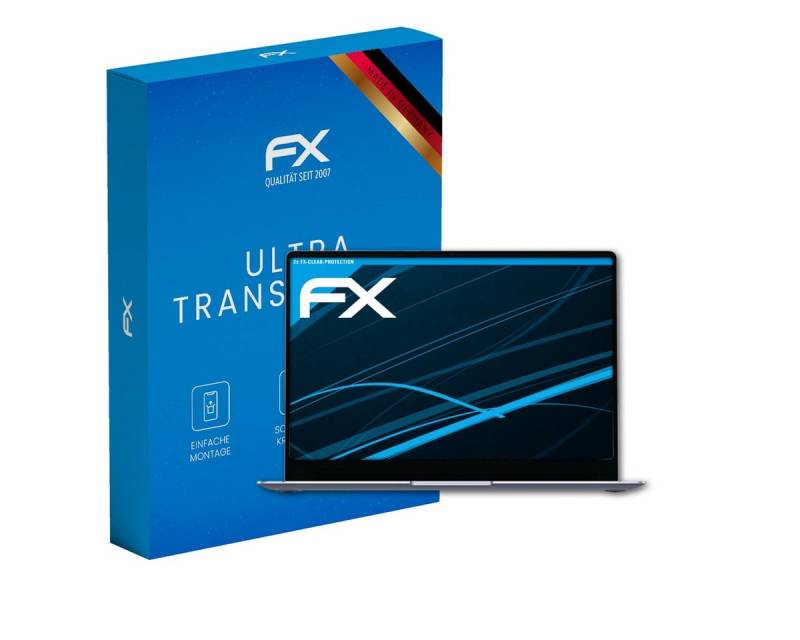 atFoliX Schutzfolie Displayschutz für Galaxy Book4 Edge 16 Inch, (2 Folien), Ultraklar und hartbeschichtet von atFoliX