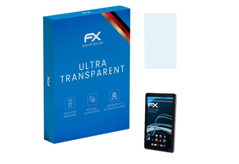 atFoliX Schutzfolie Displayschutz für JAY-tech Tablet-PC PA10.1M, (2 Folien), Ultraklar und hartbeschichtet von atFoliX