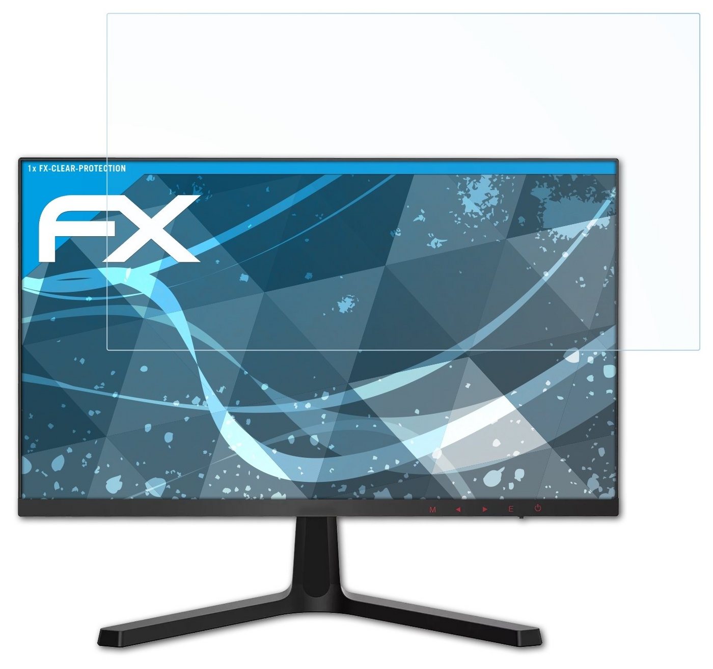 atFoliX Schutzfolie Displayschutz für Koorui 24E4, Ultraklar und hartbeschichtet von atFoliX