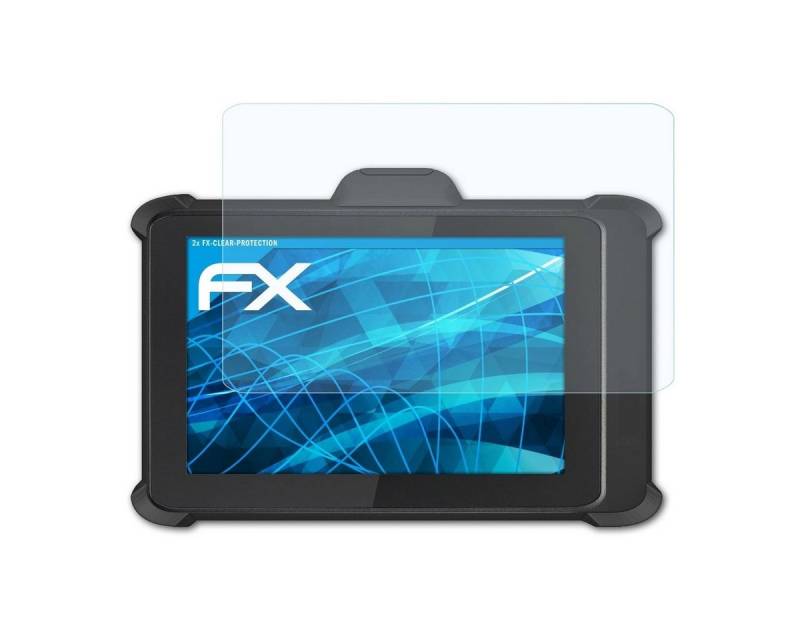 atFoliX Schutzfolie Displayschutz für Oracle Micros Tablet 721P, (2 Folien), Ultraklar und hartbeschichtet von atFoliX