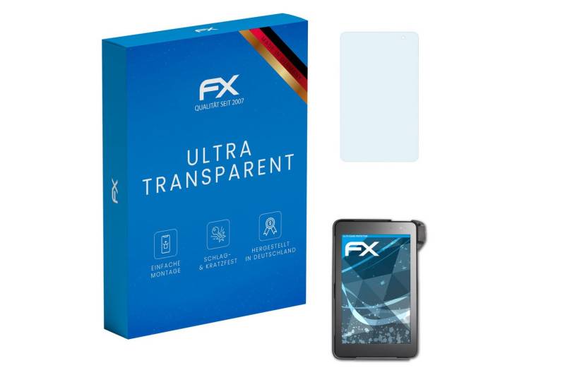 atFoliX Schutzfolie Displayschutz für Oracle Micros Tablet E8, (2 Folien), Ultraklar und hartbeschichtet von atFoliX