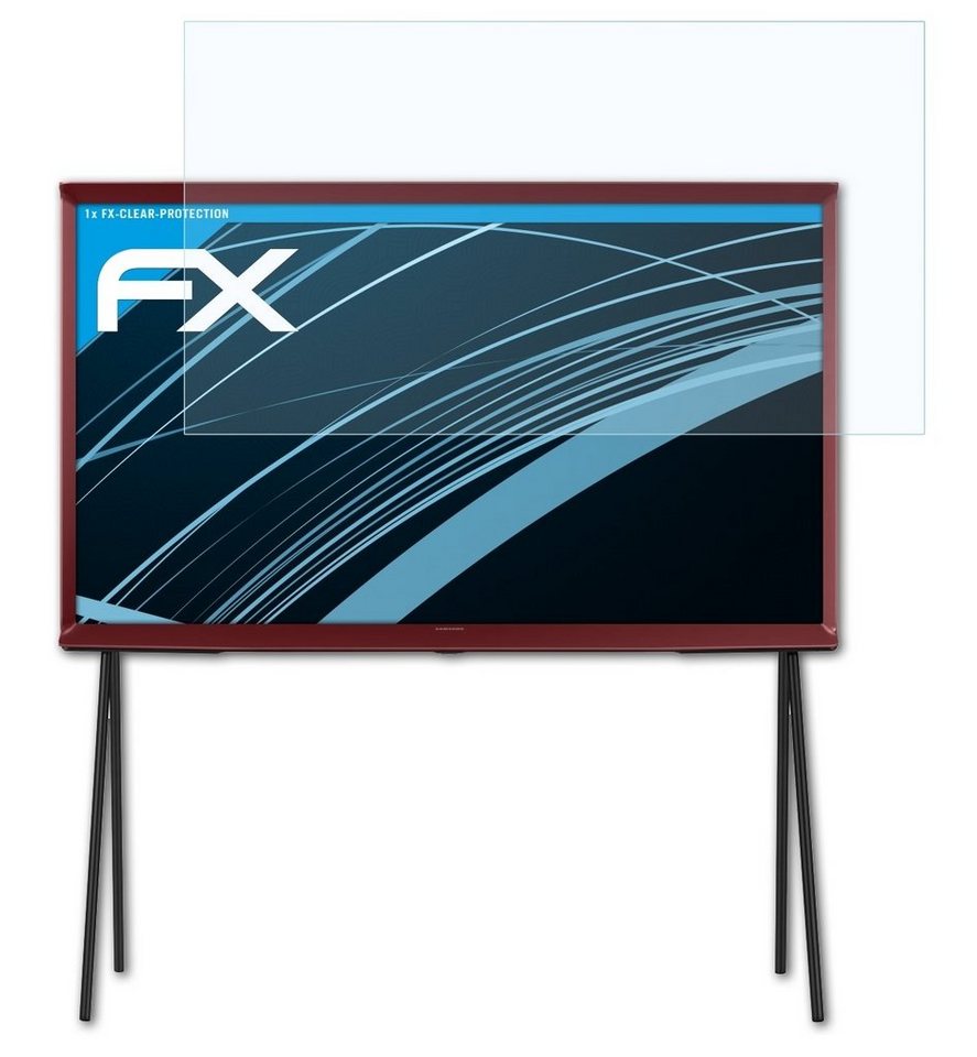 atFoliX Schutzfolie Displayschutz für Samsung The Serif 43 Inch, Ultraklar und hartbeschichtet von atFoliX