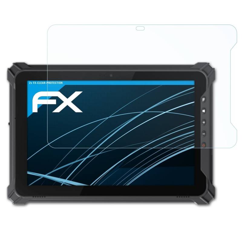 atFoliX Schutzfolie Displayschutz für Werock Rocktab S510, (2 Folien), Ultraklar und hartbeschichtet von atFoliX